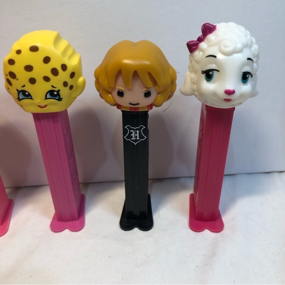 Lot Of 7 Assorted Pez Dispensers Children’s Themed Harry Potter, Vintage Dino + - Picture 3 of 15